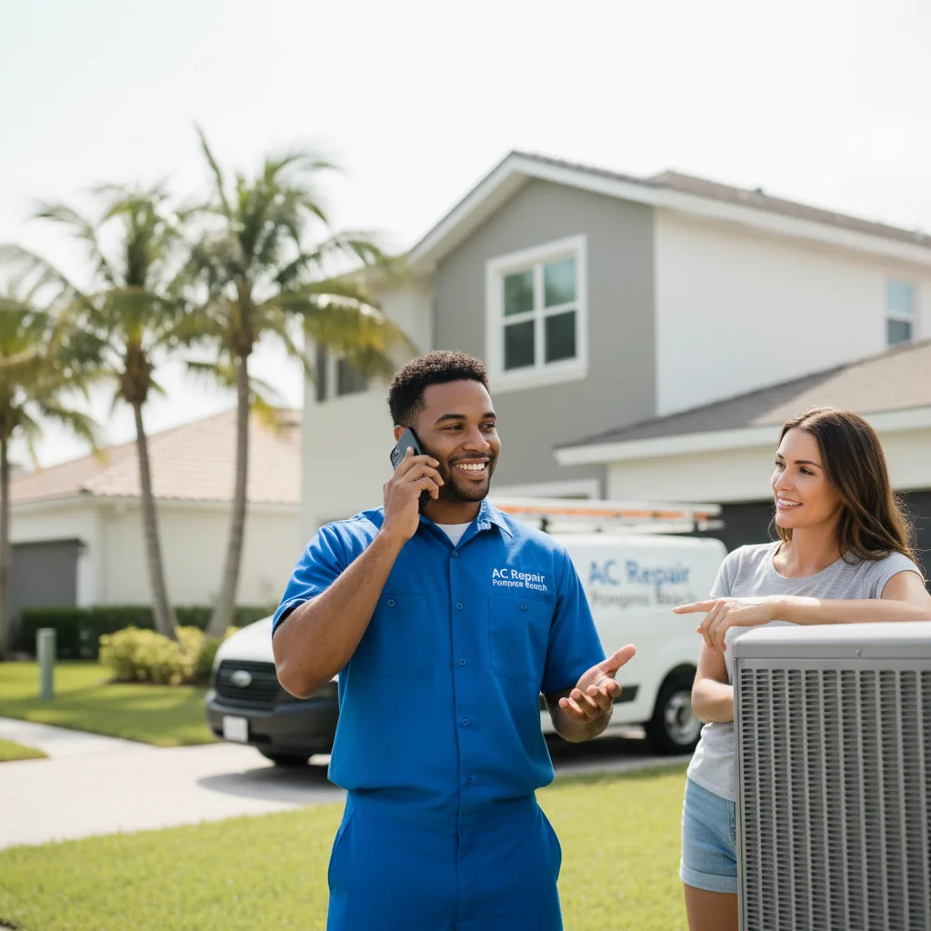 AC Repair Pompano Beach customer support in Clay